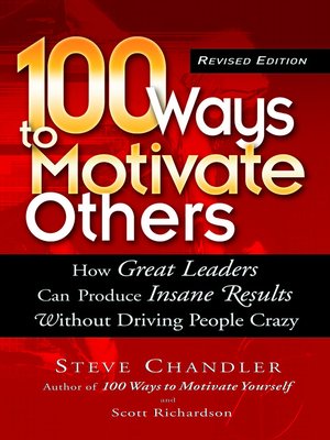 cover image of 100 Ways to Motivate Others
